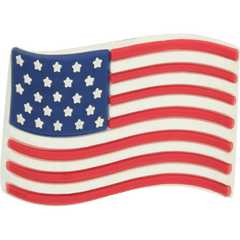 Crocs|American Flag Jibbitz Shoe Charm