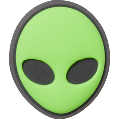 Crocs|Tiny Green Alien Head Jibbitz™ charms