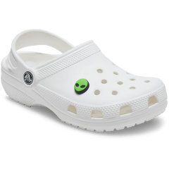 Crocs|Tiny Green Alien Head Jibbitz™ charms