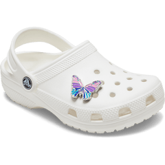 Crocs|Multi Purple Butterfly Jibbitz Shoe Charm
