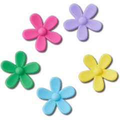 Crocs|Flower Power 5 Pack Jibbitz™ charms