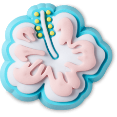 Crocs|Blue Hibiscus Jibbitz™ charms