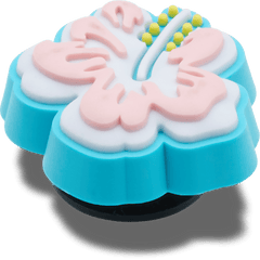 Crocs|Blue Hibiscus Jibbitz™ charms