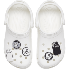 Crocs|NBA Brooklyn Nets 5 Pack Jibbitz™ charms
