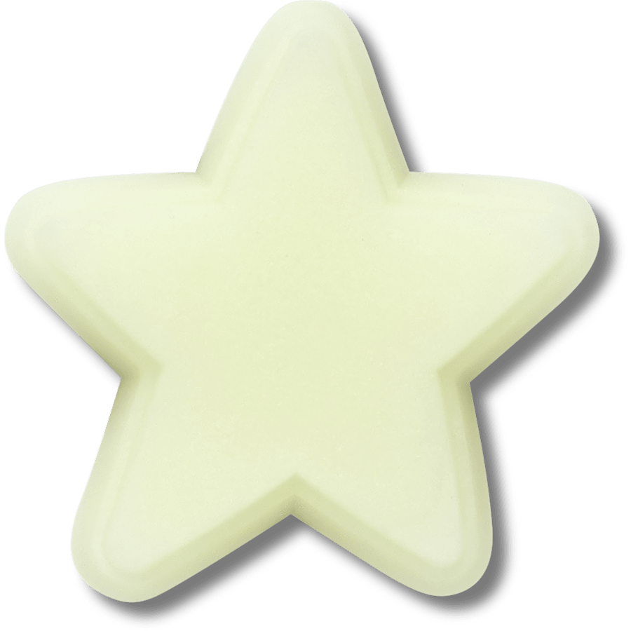 Crocs|Glow In The Dark Star Jibbitz™ charms