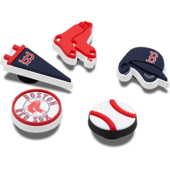 Crocs|MLB Boston Red Sox 5pck Jibbitz™ charms