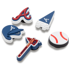 Crocs|MLB Atlanta Braves 5 Pack Jibbitz™ charms