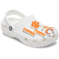 Crocs|Clemson Univ 5 Pack Jibbitz™ charms