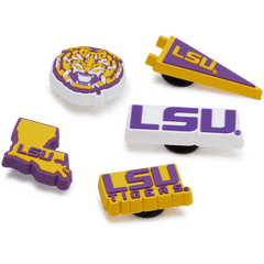 Crocs|LSU 5 Pack Jibbitz™ charms