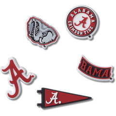 Crocs|University of Alabama 5 Pack Jibbitz™ charms