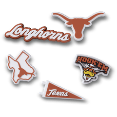 Crocs|University of Texas 5 Pack Jibbitz™ charms