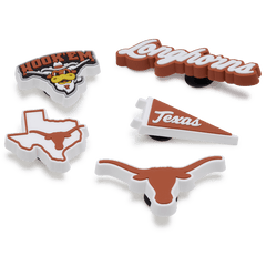 Crocs|University of Texas 5 Pack Jibbitz™ charms