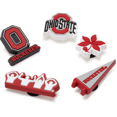 Crocs|Ohio State University 5 Pack Jibbitz™ charms