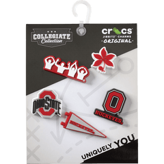Crocs|Ohio State University 5 Pack Jibbitz™ charms