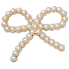 Crocs|Pearl Bow Jibbitz™ charms