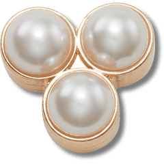 Crocs|Triple Pearl Jibbitz™ charms