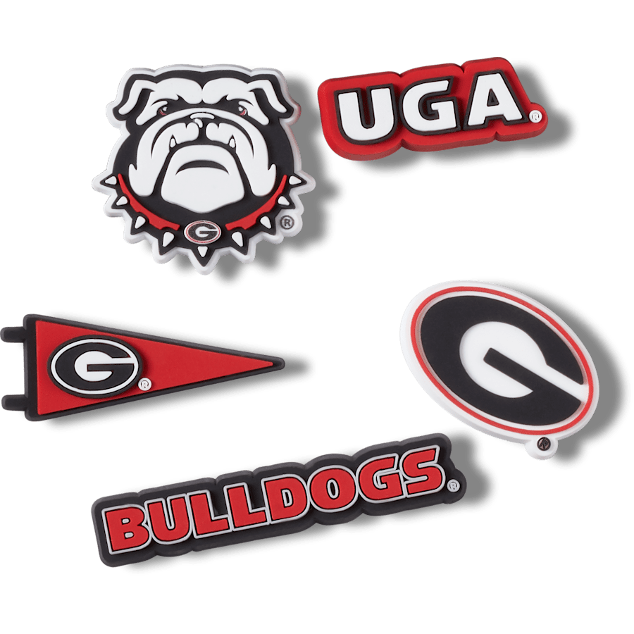 Crocs|University of Georgia 5 Pack Jibbitz™ charms