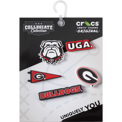 Crocs|University of Georgia 5 Pack Jibbitz™ charms