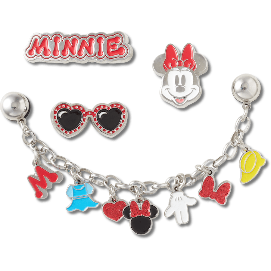 Crocs|Minnie Mouse 5 Pack Jibbitz™ charms