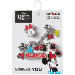 Crocs|Minnie Mouse 5 Pack Jibbitz™ charms