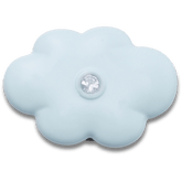 Crocs|Blue Flower With Crystal Jibbitz™ charms