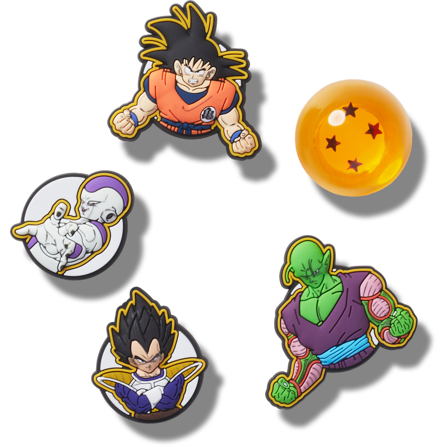 Crocs|Dragon Ball Z 5 Pack Jibbitz™ charms
