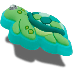 Crocs|Gem Sea Turtle Jibbitz™ charms