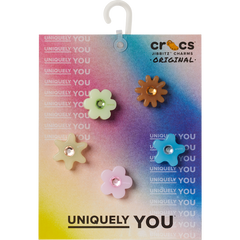 Crocs|Enlighten Flower 5 Pack Jibbitz™ charms
