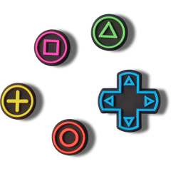 Crocs|Game Controller 5 Pack Jibbitz™ charms