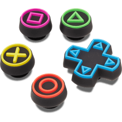 Crocs|Game Controller 5 Pack Jibbitz™ charms