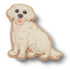 Crocs|b'Golden Retriever Puppy Jibbitz Shoe Charm'