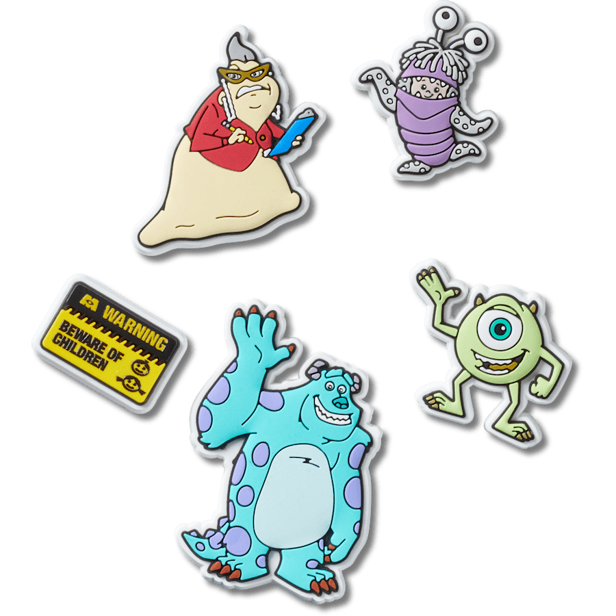 Crocs|Monsters Inc 5Pck Jibbitz™ charms