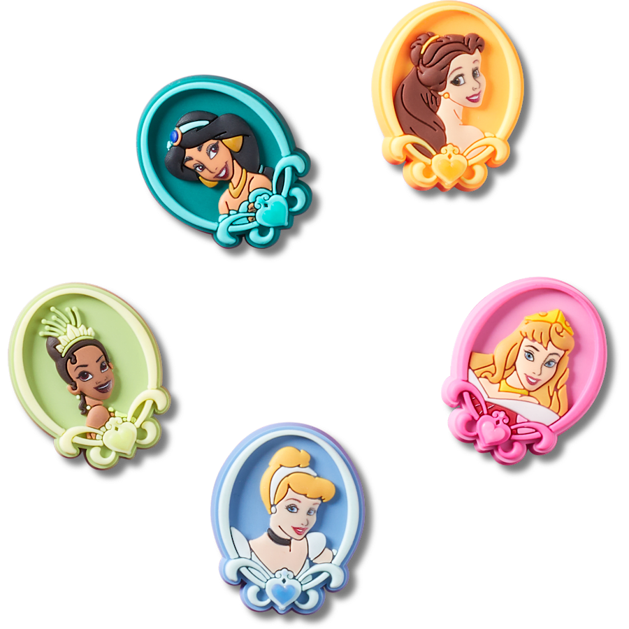 Crocs|Disney Princess 5 Pack Jibbitz™ charms