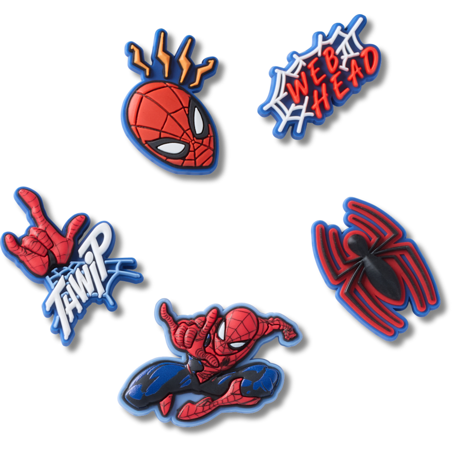 Crocs|Spiderman 5 Pack Jibbitz™ charms