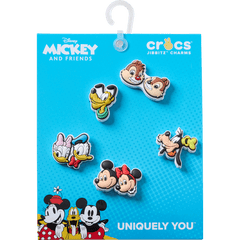 Crocs|Mickey and Friends PVC 5 Pack Jibbitz™ charms