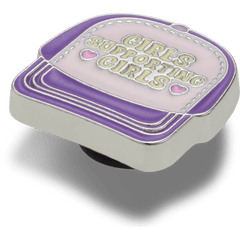Crocs|Girls Supporting Girls Jibbitz™ charms