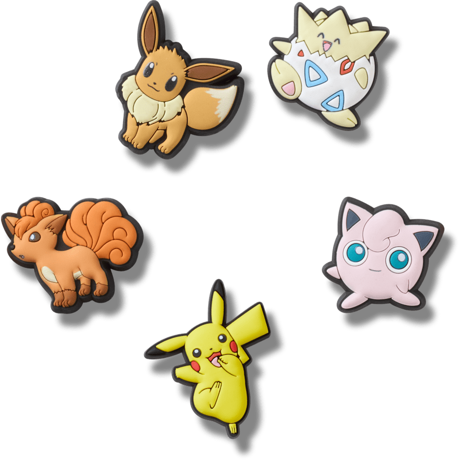 Crocs|Pokemon Character 5 Pck Jibbitz™ charms