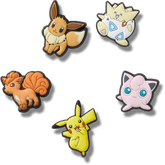Crocs|Pokemon Character 5 Pck Jibbitz™ charms