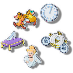 Crocs|Cinderella 5 Pack Jibbitz™ charms