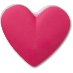 Crocs|Stacked Pink Heart Jibbitz™ charms