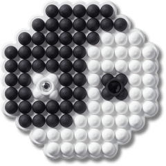 Crocs|Beaded Ying and Yang Jibbitz™ charms