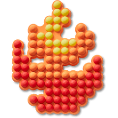 Crocs|Beaded Flame Jibbitz™ charms