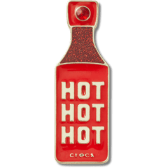 Crocs|Gold Hot Hot Hot Sauce Jibbitz™ charms
