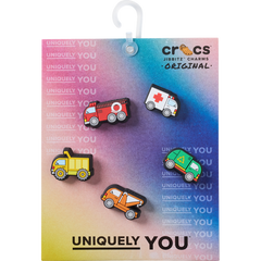 Crocs|Tiny Work Trucks 5 Pack Jibbitz™ charms