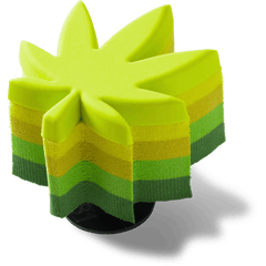Crocs|Stacked Hemp Leaf Jibbitz™ charms