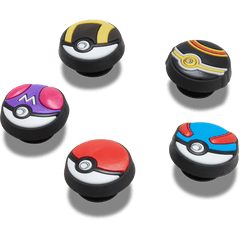 Crocs|Poke Ball 5 Pack Jibbitz™ charms
