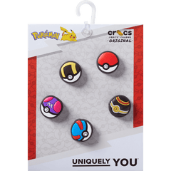 Crocs|Poke Ball 5 Pack Jibbitz™ charms