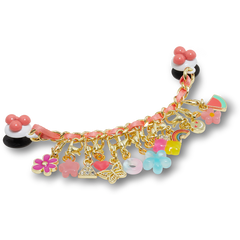 Crocs|Pink Adjustable Charm Chain Jibbitz™ charms