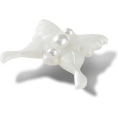 Crocs|Meta Jelly White Butterfly Jibbitz™ charms