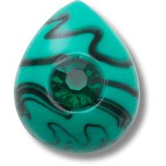 Crocs|Emerald May Birthstone Collection Jibbitz™ charms